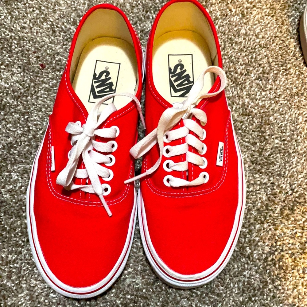 Red women’s vans